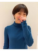 ウエイト高めのタイトショート