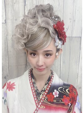 ヘアセット専門店 ナゴミ 渋谷店(nagomi) ヘアセット/成人式/後撮り/振袖/カールアップ/もりもり