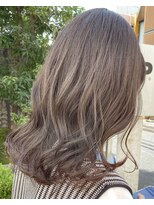 アクアオモテサンドウ(ACQUA omotesando)&nbsp;△ブリーチなし透明感カラーオリーブグレージュ