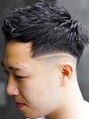 クロムトウキョウ ザ バーバー ネオン 新宿店(CHROM TOKYO the Barber ne/on)&nbsp;フェードスタイル好きです。 職人！