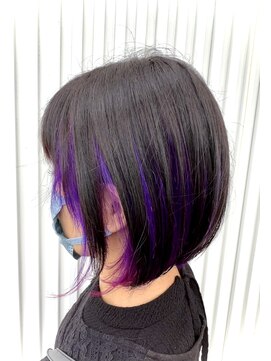 ブランコ 丸亀土器店(blanco) インナーカラー×紫、ピンク♪