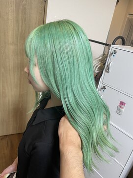 ヘアーメイクパーソナル 【圧倒的透明感】ミントカラー