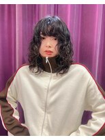 マグノリア(MAGNOLIA) 夏/ウルフパーマ/くるくるパーマ/くせ毛風パーマ/イメチェン