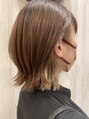 アグヘアー テイスター 保谷店(Agu hair taster)&nbsp;白髪の気になる顔まわりをブリーチしてデザインにする方法も！