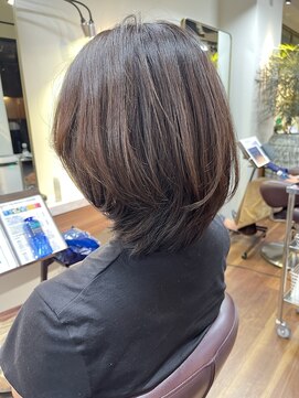 アルボーテルジェ(Art BeAute' ROUGET) 30代40代50代ヘア　ゆるふわボブ