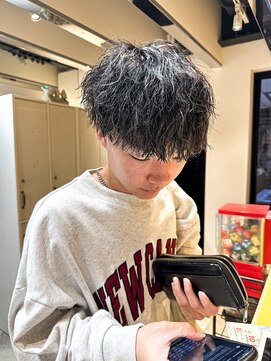 ルースト 京都河原町店(ROOST) ツイストパーマツイストメッシュマッシュブリーチ