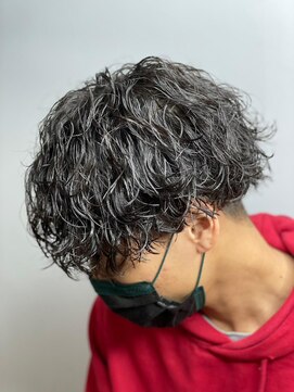 ブルーオーシャン 久留米店(BlueOcean) 20代30代ツーブロックマッシュツイストスパイラルパーマ