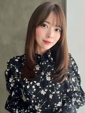 アグ ヘアー ランド 盛岡上田店(Agu hair land) 《Agu hair》透けカラー上品ミディnumberA.トリートメントオイル