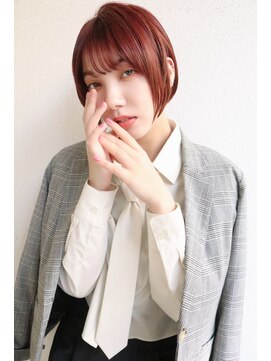 ブゾン(buZon) 【buZon ブゾン】コーラルピンクボブ