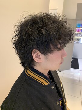 ループス(Roops) メンズカット　ウルフスタイル