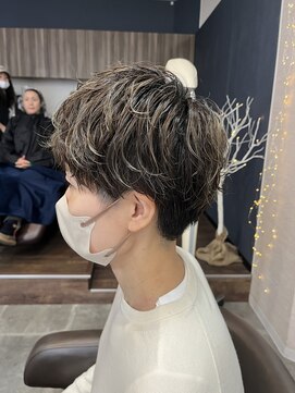 バセット バイ アルター 鎌取店(basset by aL-ter) マッシュパーマ