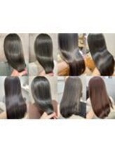 【お直し対応可だから安心】髪質改善/縮毛矯正/酸性ストレート/個室/白髪染め/韓国/前髪カット/顔周り/白髪