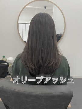 ミューズ 高畑店(MUSE) 透明感color☆オリーブアッシュ