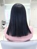 【6月限定♪髪質改善】カット+毛髪改善ストレート 16500→13500
