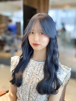 アマトウキョウ アユンチェ(AMA TOKYO×AYUNCHE) 韓国ヘア 2wayバング レイヤーカット くびれヘア 顔周り