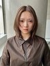 【平日限定30%OFF】stylist指名限定☆ カット+カラー＋クイックTR￥8239