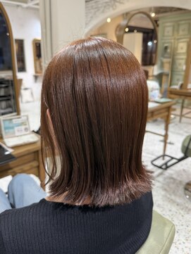 サンバイセライロ 千葉(SAN. by celilo) 外ハネボブ×マロンブラウン/千葉駅/MINA