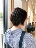 丸みショートボブ