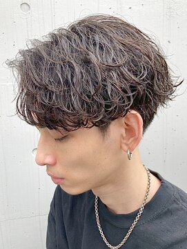 デプト(DEPT.) 波巻きパーマシャドウパーマツイストパーマメンズカット佐賀眉毛