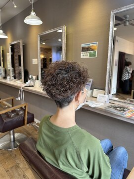 ヘアーメイクロージー 八軒店 (HAIR MAKE ROSY) 30代40代50代絶壁解マッシュショートツイストスパイラルパーマ