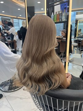 ラピス 福岡天神店(Lapis) ミルクティーベージュカラー