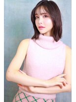 アッシュ 鷺沼店(Ash)&nbsp;シースルーバングで作る愛され小顔ボブ