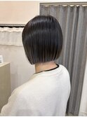 似合わせカット＋透明感カラー