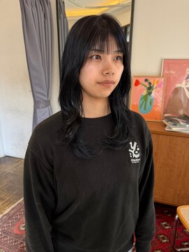 ヘアーアイスカルテット(HAIR ICI QUARTET) ◎冬の美人髪！20代30代40代ロングブルーブラック×艶髪