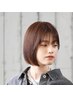 【新規限定】似合わせカット＋透明感カラー￥14,100～→￥11,280～