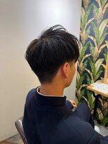 ニノット 武蔵小杉(○nino.)&nbsp;MEN’S HAIR/サーフカール/刈り上げセンターパート/武蔵小杉