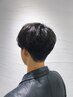 【パーマで時短スタイリング】メンズカット+トキカタ+クリームパーマ￥15180→