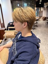 グラフィーサッポロ(Graphy sapporo)&nbsp;10代 20代 メンズ フェザーショート 毛流れヘア