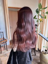 ヘアー メイク コラム コウ hair make column Coo&nbsp;ワインレッド