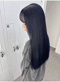 ブリーチカラーネイビー【山口】