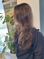 リアン ヘアー(Lien hair)&nbsp;クセを活かしたレイヤーパーマ風スタイル