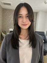 エトワ 中央店(etoi)&nbsp;大分韓国かき上げレイヤーカット大人レイヤー顔まわりレイヤー