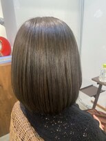 序 by coma academy salon&nbsp;【序中野】透明感アッシュ丸みボブ