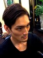 美容室 ホワイトボックス 本店 「できる男」をイメージしたビジネスカットです。