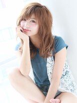 エンリエド(ENLIED) シナモンベージュ×ほつれセミディー