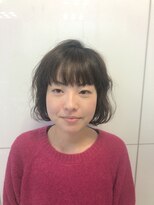 サロンドユー ベルポート本店(SALON DE U)&nbsp;パーマ風ボブスタイル