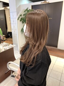 ゴッド ヘアーアンドメイク 高崎西口店(GOD Hair & Make) アッシュベージュ＋レイヤー