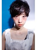 大人かわいい小顔なマッシュショート◎