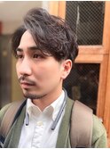メンズパーマ【knit 銀座 荒柄ノエル】