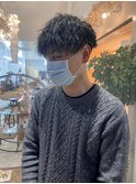 前下がりツイストマッシュ
