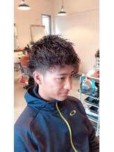 アミーコ(Amico) メンズカット刈り上げフェードツイスパツイストスパイラルパーマ