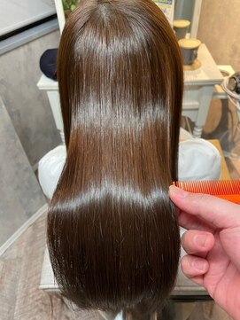 ティダスマイル(tida smile) 美髪_髪質改善トリートメント+カラーお客様スタイル