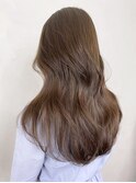 ロングレイヤーオリーブグレージュ_チェリーブラウン_ba406951