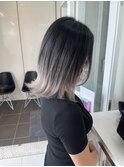 グラデーションカラーバレイヤージュインナーカラー　ryota