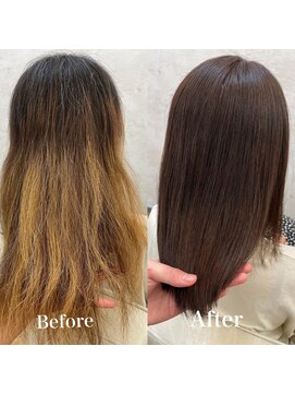 エクラートリアーラ 藤沢店(ECLART Reala) ダメージレス縮毛矯正＆イルミナカラー