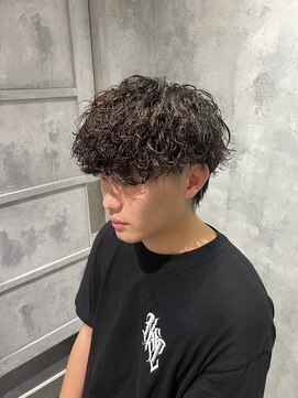 サイファー 心斎橋(CIPHER.) マッシュスパイラルパーマ1